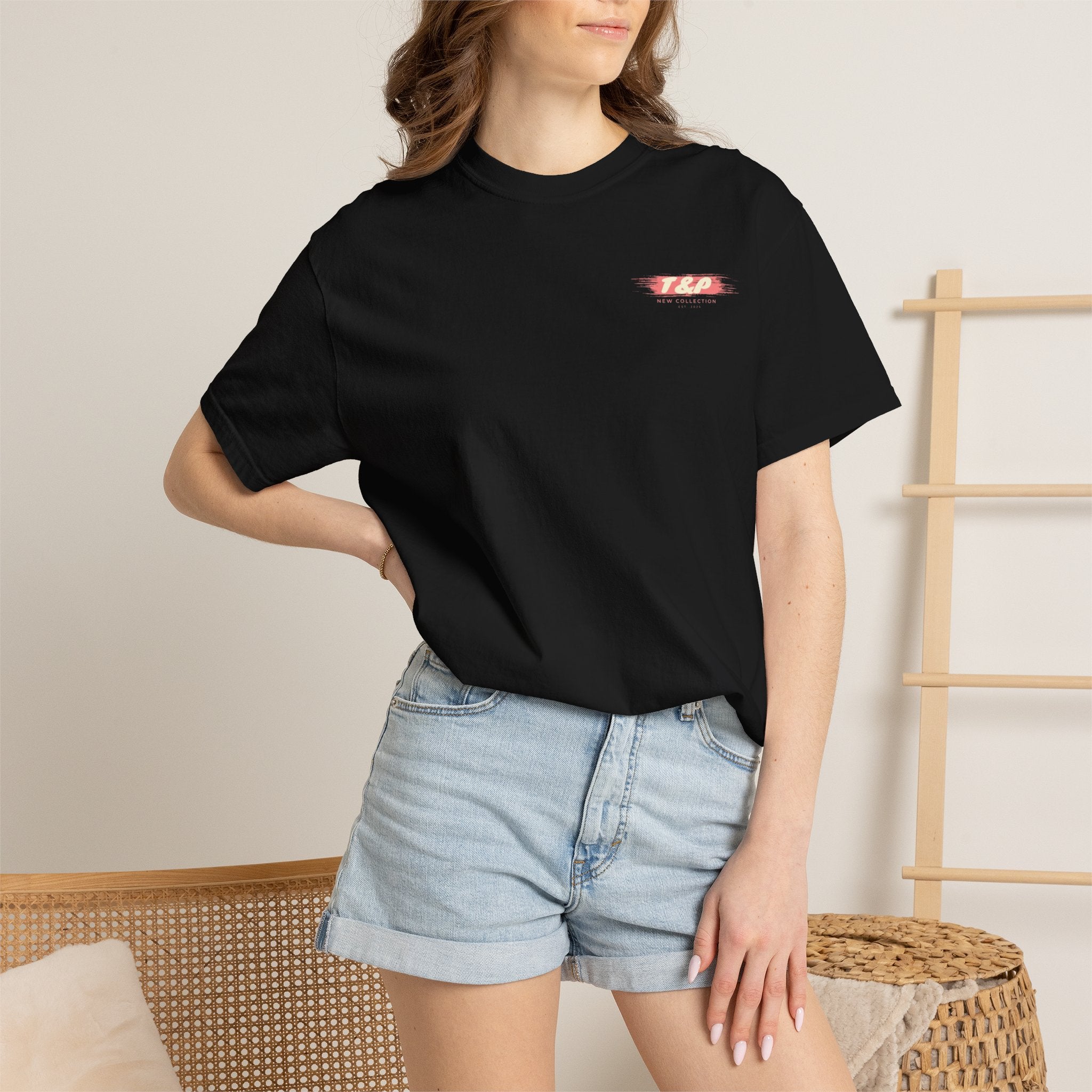 T&P "New Collection" Relaxed Garment-Dyed Tee