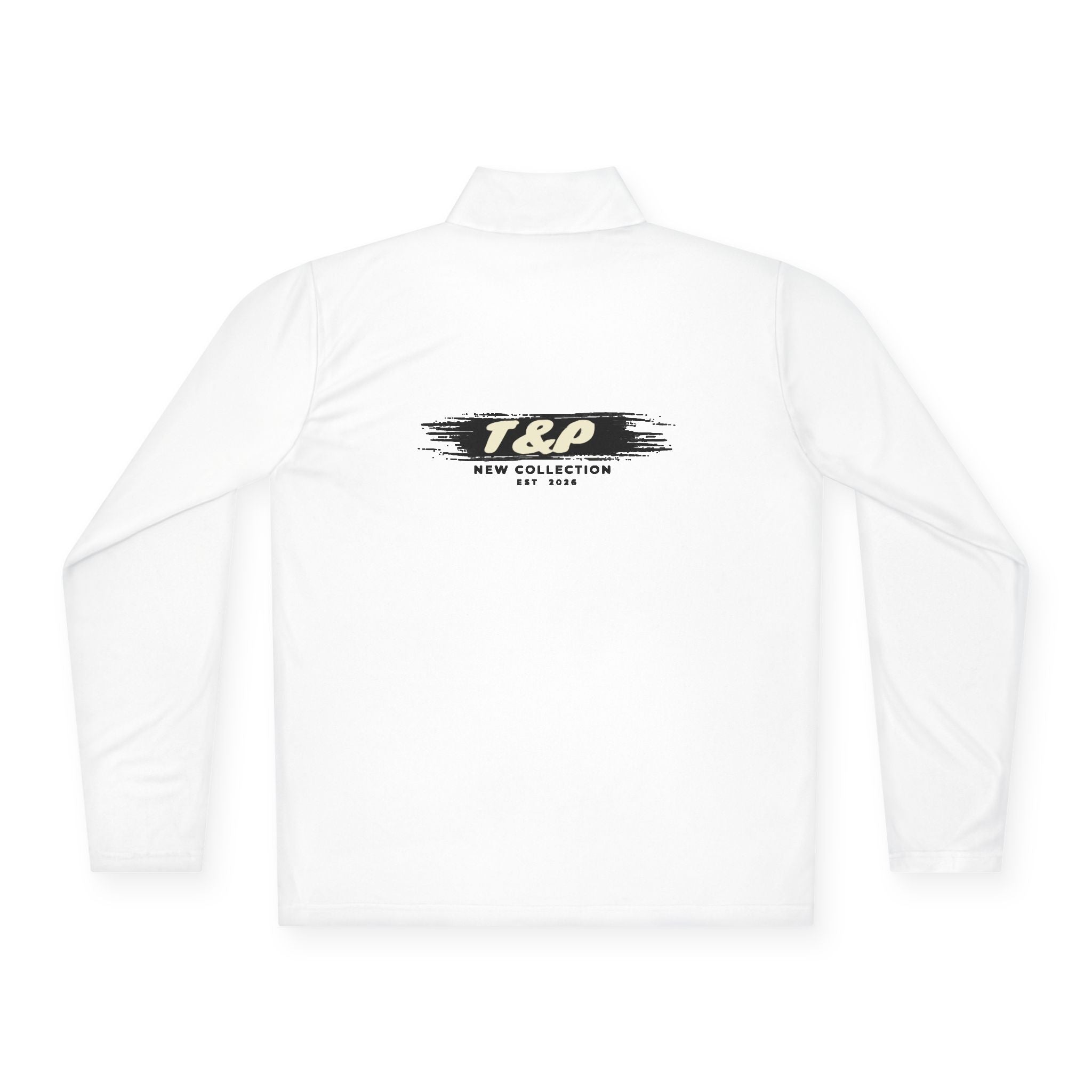Quarter-Zip Pullover — T&P Brush Logo Chest & Back