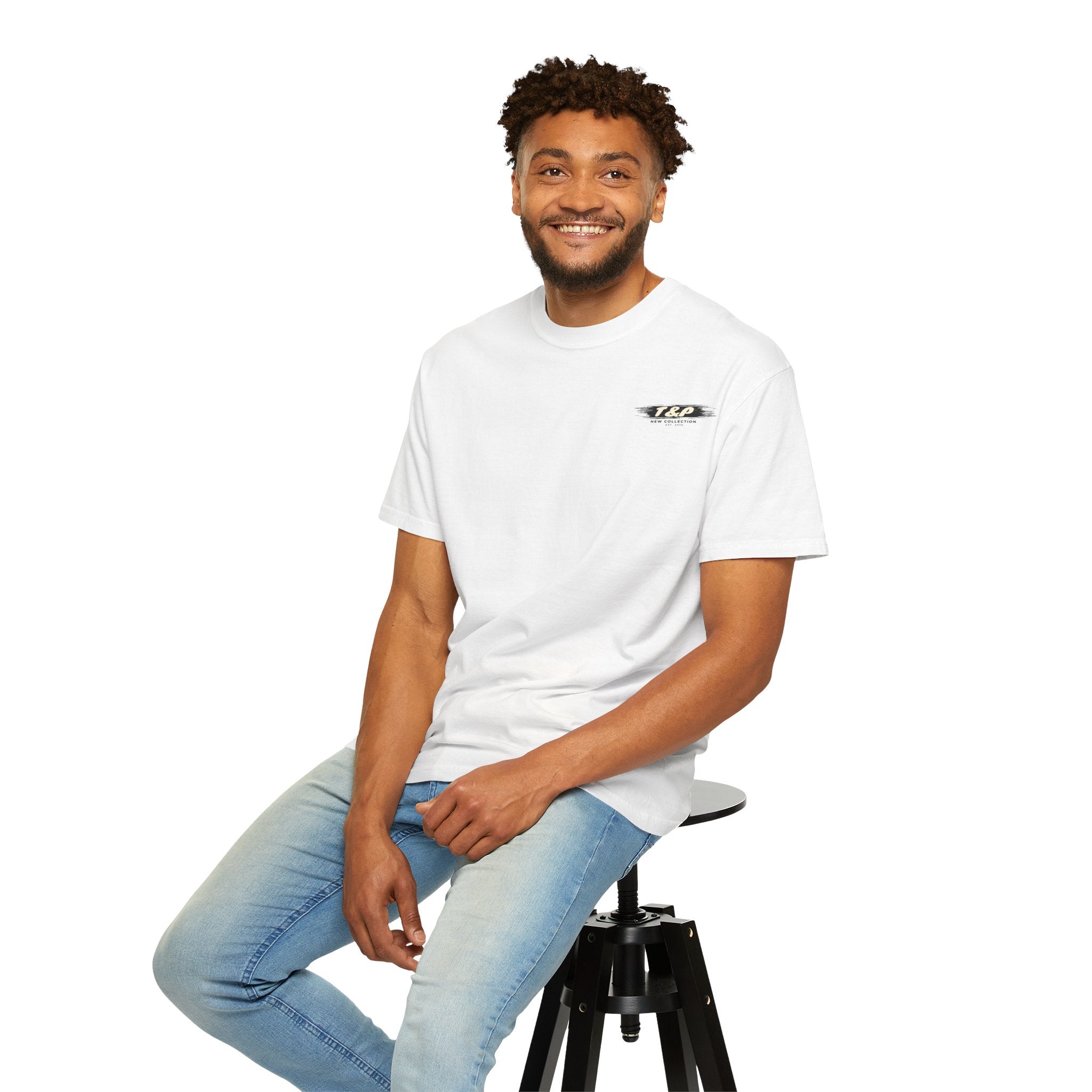 T&P "New Collection" Relaxed Garment-Dyed Tee