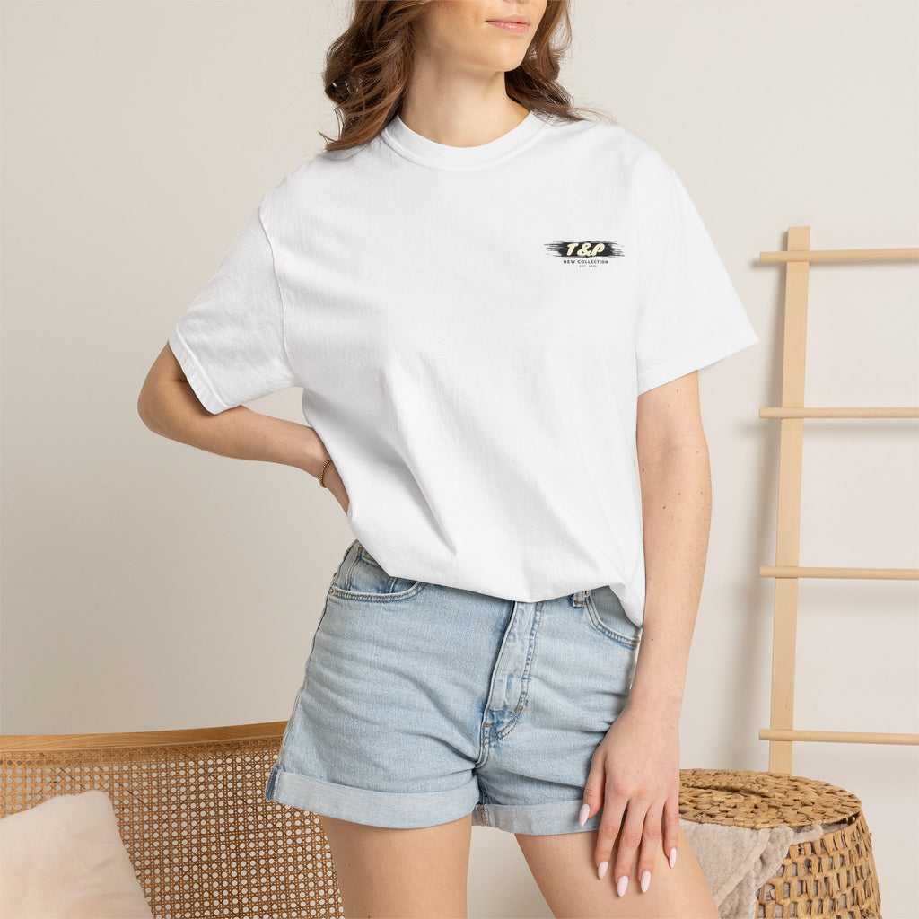T&P "New Collection" Relaxed Garment-Dyed Tee