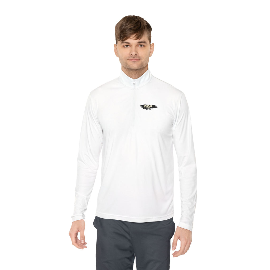 Quarter-Zip Pullover — T&P Brush Logo Chest & Back