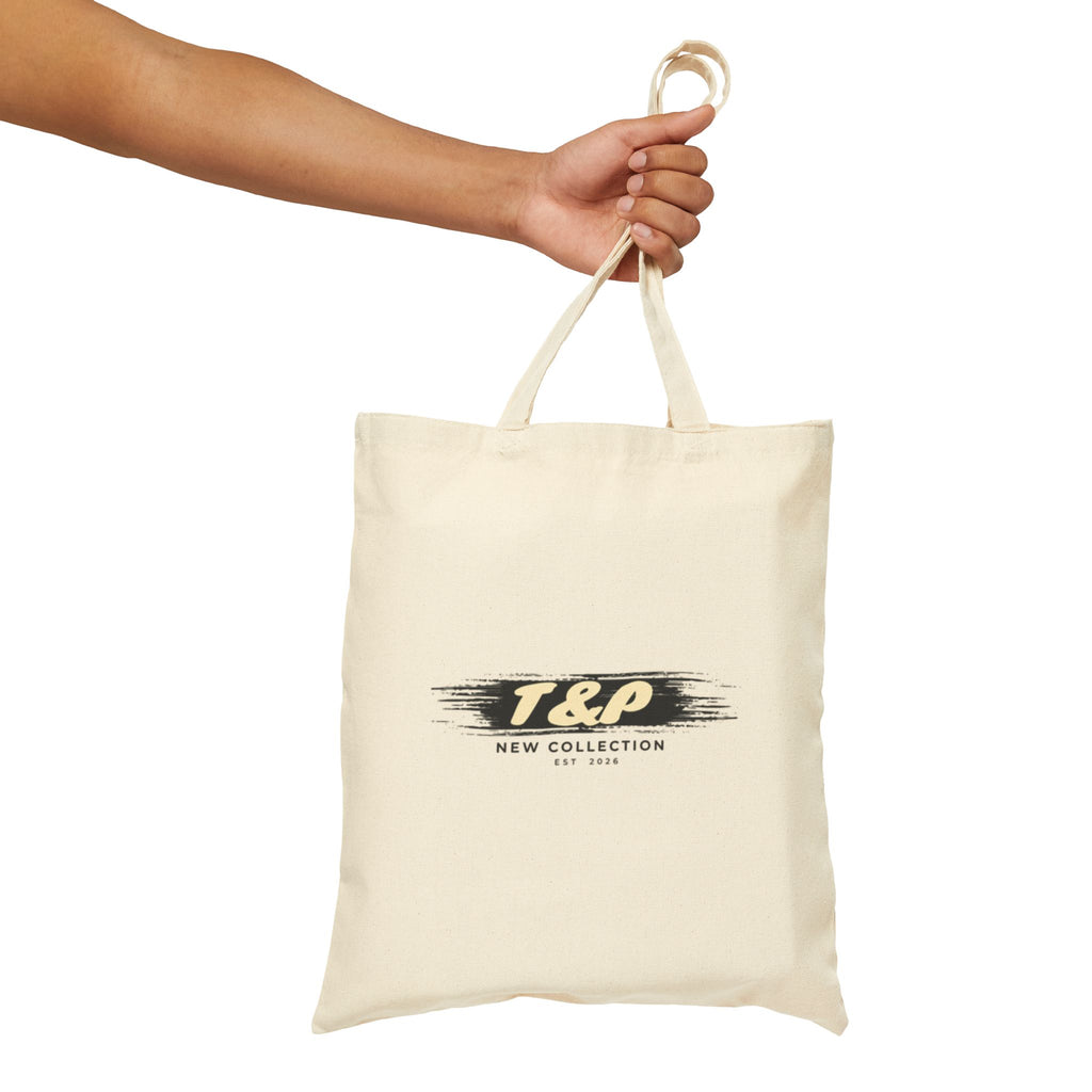 Canvas Tote Bag — T&P New Collection Brush Logo