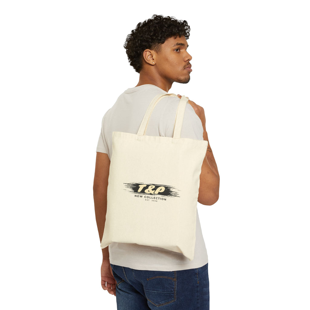 Canvas Tote Bag — T&P New Collection Brush Logo